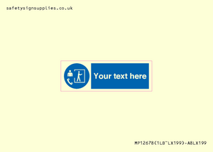 Custom Mandatory: Entry only with supervisor outside